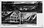 ca. 1938 oder früher, Gasthaus Waldhorn, Eugen Christian Bachmann