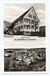 ca. 1950, Gasthof Waldhorn - Eugen Bachmann