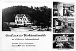 1956. Gasthaus Burkhardtsmühle - Pächter Georg u. Hildegard Eisenbraun