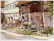 Waldenbuch, Marktstrasse, Haus Ludwig Ebinger - heute Cafe am Markt